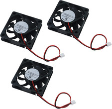 3Pcs 60X60X15Mm 6015 12V Brushless DC Cooling Fans for 3D Printer picture
