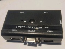 2 Port VGA KVM. Manual Switch Box   picture