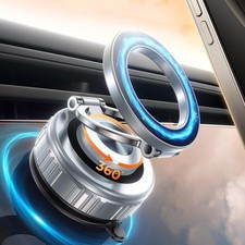 DIMONCOAT 2025 Upgraded 360° Rotation Vacuum Magnetic Phone Holder for Car picture