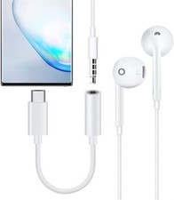 3 Pack USB C to 3.5mm Headphone Jack Adapter, Hi-Fi DAC Audio White picture