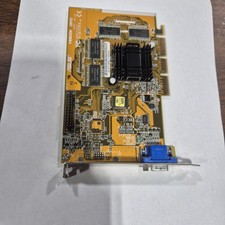 Asus AGP-V3800M/32M 32MB AGP Graphics Card Used picture