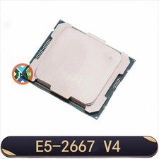 Intel Xeon E5-2667 V4 CPU 8 Core 3.2GHz 25MB Cache LGA2011-3 Processor 2026 picture