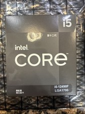 12th Gen Intel Core i5 12490F LGA 1700 CPU Processor Alder Lake 6-Core 3.0 GHz picture