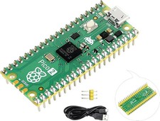 Raspberry Pi Pico 2 with Yellow Pre-Soldered Header, 4MB Flash & Dual-Core Power picture