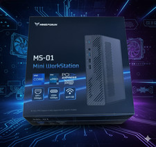 MINISFORUM MS-01 Mini Workstation – i9 13900H | Barebone 0+0 | X2 10Gb SFP+ picture
