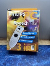 Vintage PC Philips 6173 Speechmike PC Dictation Microphone Trackball picture