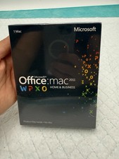 MS Microsoft Office MAC 2011 Home and Business BRAND NEW Sealed picture