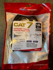 Tera Grand CAT 7 Category - 7 Round Ethernet Patch Cable 14 feet - 4.3 m -- NEW picture