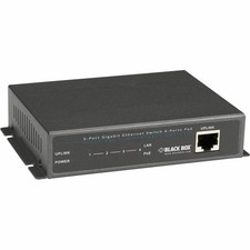 Black Box LPB1200 Series Gigabit Ethernet (1000-Mbps) PoE+ Switch picture