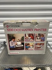 NEW Citizen 5200 Dot Matrix Printer IBM Compatible picture