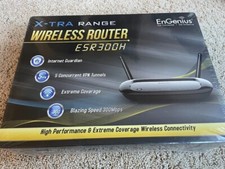 New/Sealed EnGenius Technologies X-tra Range Dual Band Wireless N Router ESR300H picture