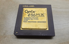 Retro Computer CPU Cyrix 6X86MX-PR200 - 66MHz Bus 2.5x 2.9V picture