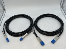 Lot of 2 NetApp X6559-R6 External SAS QSFP to QSFP 5M Cable 112-00178 FREE S/H picture