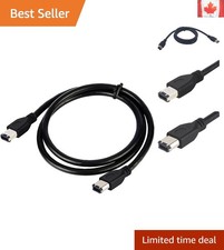 Versatile 5FT FireWire 400 to 400 Cable, Perfect for Video and Document Imaging picture