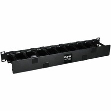 Tripp Lite by Eaton SmartRack 1U High Capacity Horizontal Cable Manager - Finger picture