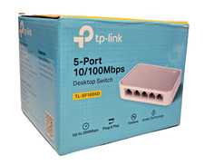 TP Link 5 Port Desktop Switch TL-SF1005D 10/100 Mbps picture