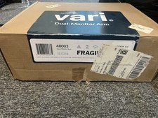 VariDesk Vari 48003 Dual-Monitor Arm 360 Rotate Tilt Full-Motion VESA Mount picture