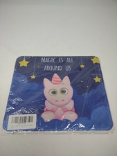 Pink Unicorn Mouse Pad 8 x 9.5 