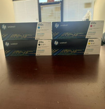 Genuine HP 410X High Yield Toner Set - CF410X CF411X CF412X CF413X Open Box picture
