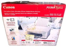 Canon PIXMA TS3722 Wireless Inkjet Color All-In-One w/ Scan Copy USB picture