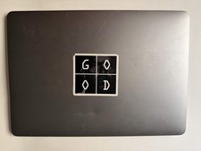 Apple OEM Macbook Pro M1 2020 Top And Bottom Assembly (A2338) Broken Space Gray picture