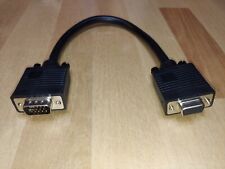 3DFX Voodoo 1 & 2 Pass-Through Cable / 12 Inches / Male To Female 15-Pin VGA picture