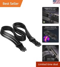 ThermalProtect PCIe 5.1 600W 12V-2x6 Cable – Black picture