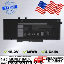 3HWPP Battery For Dell Latitude 14 5401 5411 15 5501 5511 Precision 3541 4cell picture