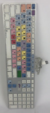 Apple A1243 Logic Keyboard For MediaComposer Wired Slim Keyboard USB WORKING #1 picture