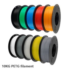 3D Printer Filament PETG 10KG 1.75mm Printing Bundle Spool Eco-friendly MixColor picture