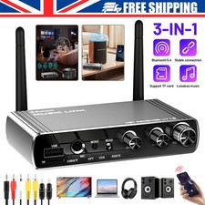 Bluetooth 5.4 Home Stereo Audio Receiver AUX USB Optical HD Music to RCA Adapter picture