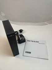 Netgear WNR3500U/L N300 4 Ports Wireless WiFi Router w/ Adapter Cable Directions picture