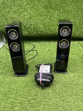 Vtg Creative Labs I-Trigue 2300 2.0 Prem. Stereo Speakers Controller Volume. S6 picture
