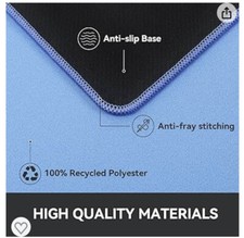 Reniteco Waterproof Large Gaming Mouse Pad with Durable Stitched Edges Blue picture
