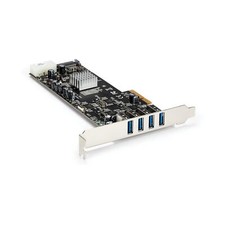 StarTech.com 4 Port USB 3.0 PCIe Card w/ 4 Dedicated 5Gbps Channels (USB 3.2 ... picture