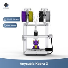 🔥In Stock ANYCUBIC Kobra X Multi-color 3D Printer Soft & Hard Material Filament picture