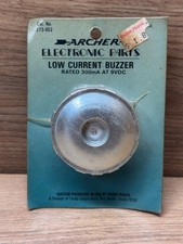 Radio Shack Archer 273-052 Low Current Buzzer 1970's Classic Vintage NOS picture