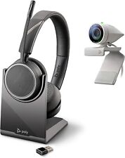 Poly (Plantronics + Polycom) Studio P5 Webcam with Voyager 4220 UC Headset Kit - picture