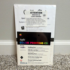 Apple Color Printing CD Personal Publishing Toolkit Mac System 7.1+ EN picture