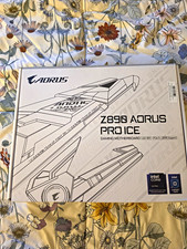 AORUS Z890 AORUS PRO ICE ATX Intel LGA 1851 DDR5 SDRAM Wi-Fi Gaming picture