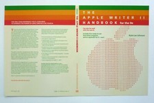 Collectable COVER...THE APPLE WRITER II HANDBOOK 80s PRINTER'S PROOF Signed picture