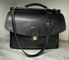 COACH VINTAGE LAPTOP 5299 BEEKMAN BRIEFCASE GENUINE GLOVE TANNED LEATHER picture