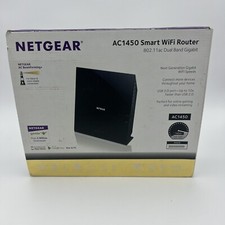 Netgear AC1450 975 Mbps 5-Port Gigabit Wireless AC Router Never Used Box Rough picture