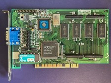PCI Video Card, S3 Vision968, 2MB (Diamond Stealth 64 Video) Vintage, Working picture