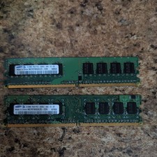 1GB (512MB x 2) PC2-4200 SAMSUNG DDR2-533 M378T6553EZS-CD5 Desktop Ram Memory picture