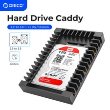 ORICO 2.5'' SSD to 3.5'' SATA HDD Hard Disk Drive Converter Set Caddy Adapter picture