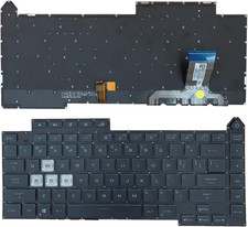 Laptop Replacement US Layout Colorful Backlight Keyboard for Asus Rog Strix G... picture