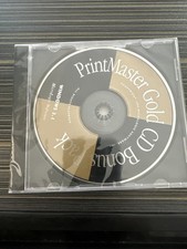 PrintMaster Gold Classic v3 PC CD-ROM Mindscape Win 95 3.1 New Sealed picture
