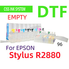 Refillable Empty Cis ciss ink system for Stylus R2880 Printer DTF printing * picture