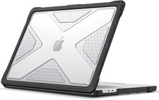 Rugged Case for MacBook Pro 16 Inch, Crystal Clear Design and Protection picture